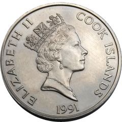 5 Dollars - Elizabeth II Christopher Columbus