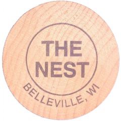 Token - Good For One Drink, The Nest, Belleville, WI