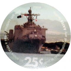 25 Cents - AAFES Gift Certificate 12J25