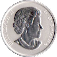 25 Cents - Elizabeth II Black-capped chickadee
