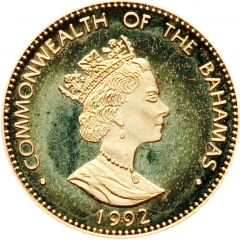 5 Dollars - Elizabeth II Flamingos