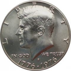 1/2 Dollar `Kennedy Half Dollar` Bicentennial, Silver Issue