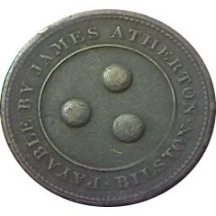 1 Penny Staffordshire - Bilston / J. Atherton