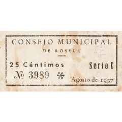 25 Céntimos Rosell