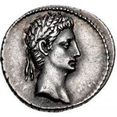 Denarius - Augustus CAESAR AVGVSTVS