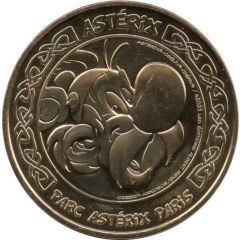 Jeton Touristique - Monnaie de Paris - Parc Astérix Paris - Astérix 2021