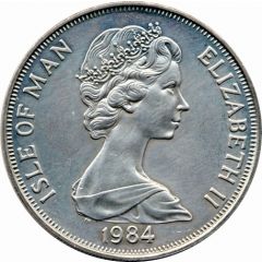 1 Crown - Elizabeth II Commonwealth Parliamentary ConferenceSpeaker Gawne`s chair,