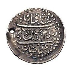 1 Abbasi Type C, in the name of Karim Khan Zand, 1751-1779, standard II, Ganja