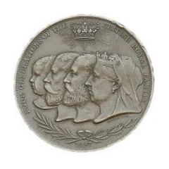 Medal - Victoria Diamond Jubilee; Imperial Hotel