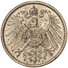 1 Mark - Wilhelm II type 2 - small shield - Pattern