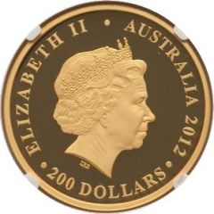 200 Dollars - Elizabeth II 4th Portrait - Koala - Gold Bullion Coin