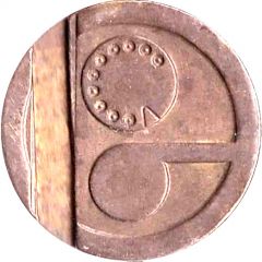Telephone Token - ENTel double side
