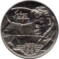 Monnaie de Paris Tourist Token - Johnny Hallyday Route 66