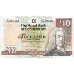 10 Pounds Royal Bank of Scotland