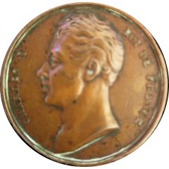 Médaille pour l’Avènement de Charles X