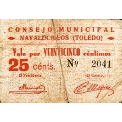 25 Céntimos Navalucillos