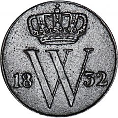 1/2 Cent - Willem I