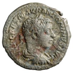 Aureus - Elagabalus P M TR P II COS II P P LIB AVG II, Liberalitas
