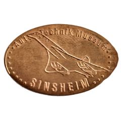 Elongated Coin - Auto und Technik Museum Sinsheim