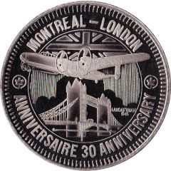 Medallion - Air Canada Inaugural Flight
