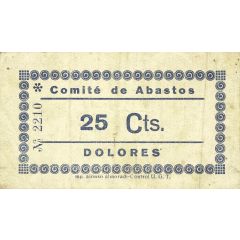 25 Céntimos Dolores