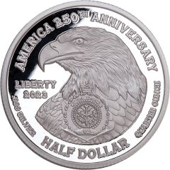 1/2 Dollar - Charles III Boston Tea Party