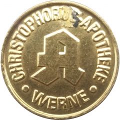 Christophorus Taler - Christophorus-Apotheke Werne