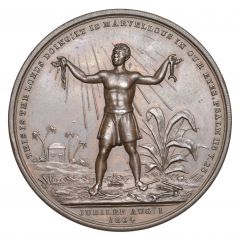 Medal - William IV Abolition, bronze, 43mm