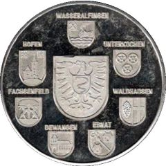 Medal - Aalen 850 Jahre