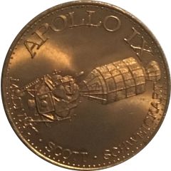 Medal - Man in Space Apollo IX