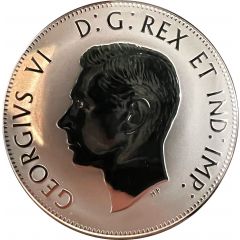 25 Cents In the name of George VI, Goose