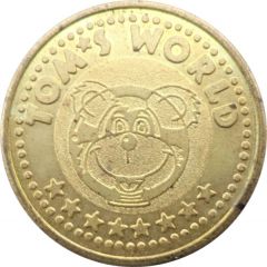 Token - Tom`s World 湯姆熊；Brass, 27 mm