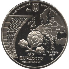 5 Hryven UEFA Euro 2012