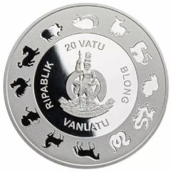 20 Vatu Year of the Dragon