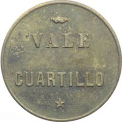 Token - Vale cuartillo Amanda R. De Sanchez