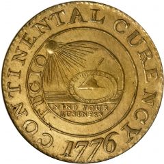 1 Dollar - Continental Currency Pattern