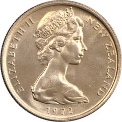 5 Cents - Elizabeth II 2nd portrait