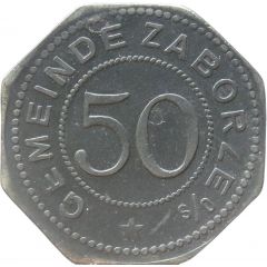 50 Pfennig - Zaborze