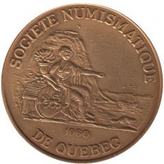 2 Piastres - Société numismatique de Québec 25e anniversaire