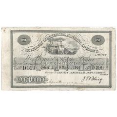1 Pound Guernsey Commercial Banking Company Limited
