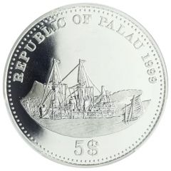 5 Dollars Kiau Chau