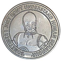 Medal - Madame Tussauds London Star Wars - C-3PO