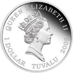 1 Dollar - Elizabeth II Saltwater Crocodile