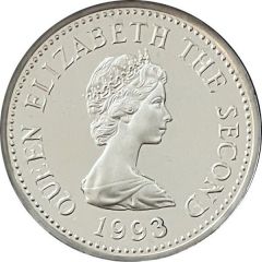 1 Pound - Elizabeth II Brigantine, Century, Silver Proof