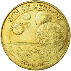 Jeton touristique - Monnaie de Paris - Toulouse - Cité de l’Espace système solaire