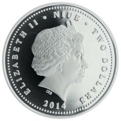 2 Dollars - Elizabeth II Year of the Horse