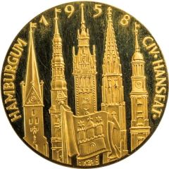 10 Ducats - Aureus Magnus Hamburg