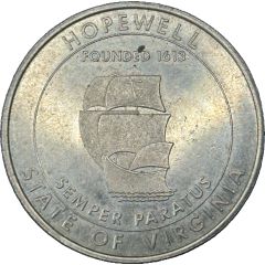 Medal - United States of America Bicentennial Hopewell, Virginia