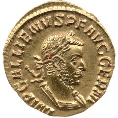 Aureus - Gallienus VICTORIA GERM, Victory