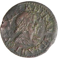Double Tournois - Louis XIII La Rochelle mint, 4th type